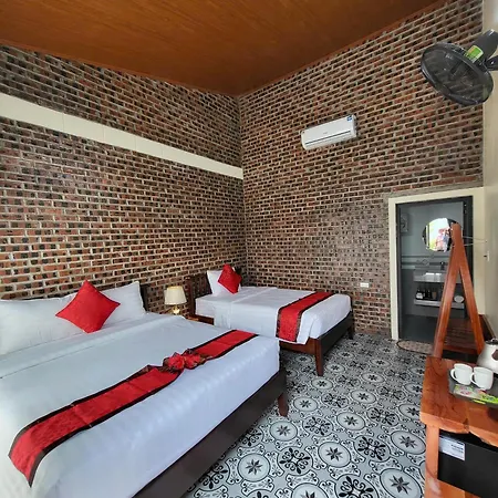 Ferienwohnung Tam Coc Pomelo Garden Ninh Binh Exterior foto