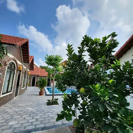 Ferienwohnung Tam Coc Pomelo Garden Ninh Binh Exterior foto